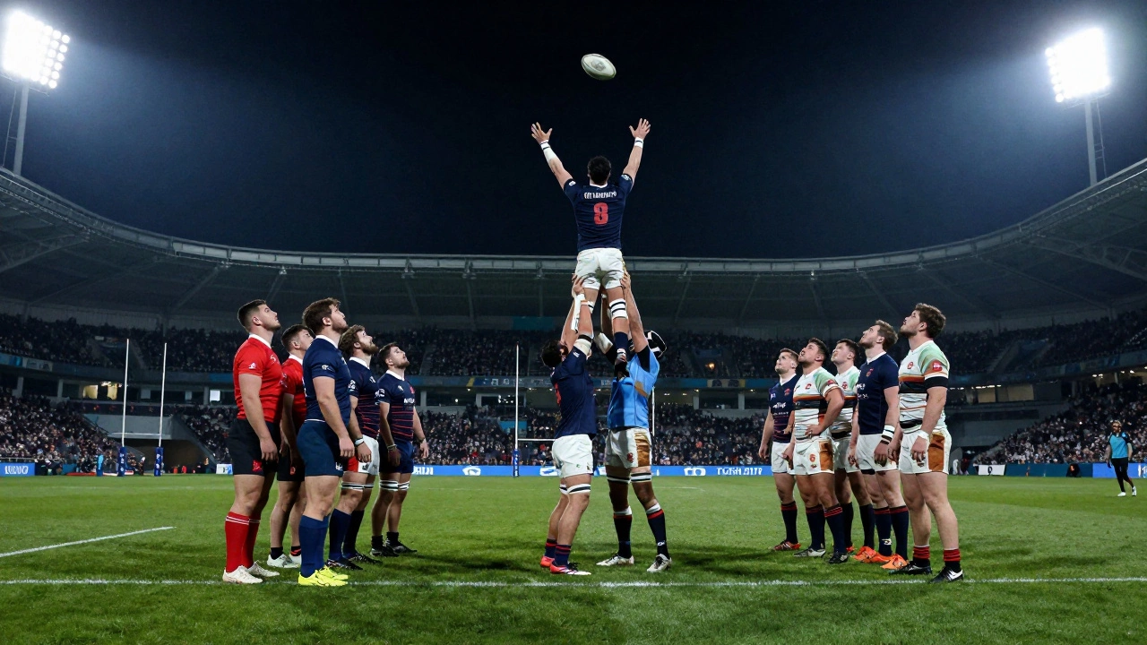 Why Do Rugby Players Lift Each Other? The Science of the Lineout and Mako